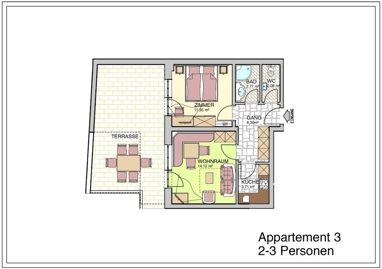 Panoramablick Soelden Apartment Luaran gambar